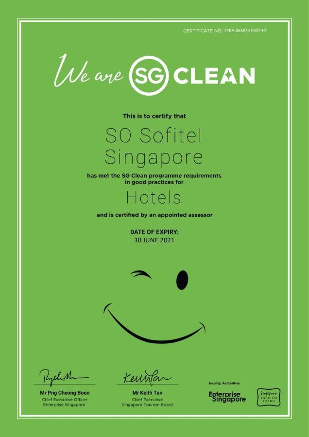 So Sofitel Singapore Exterior photo
